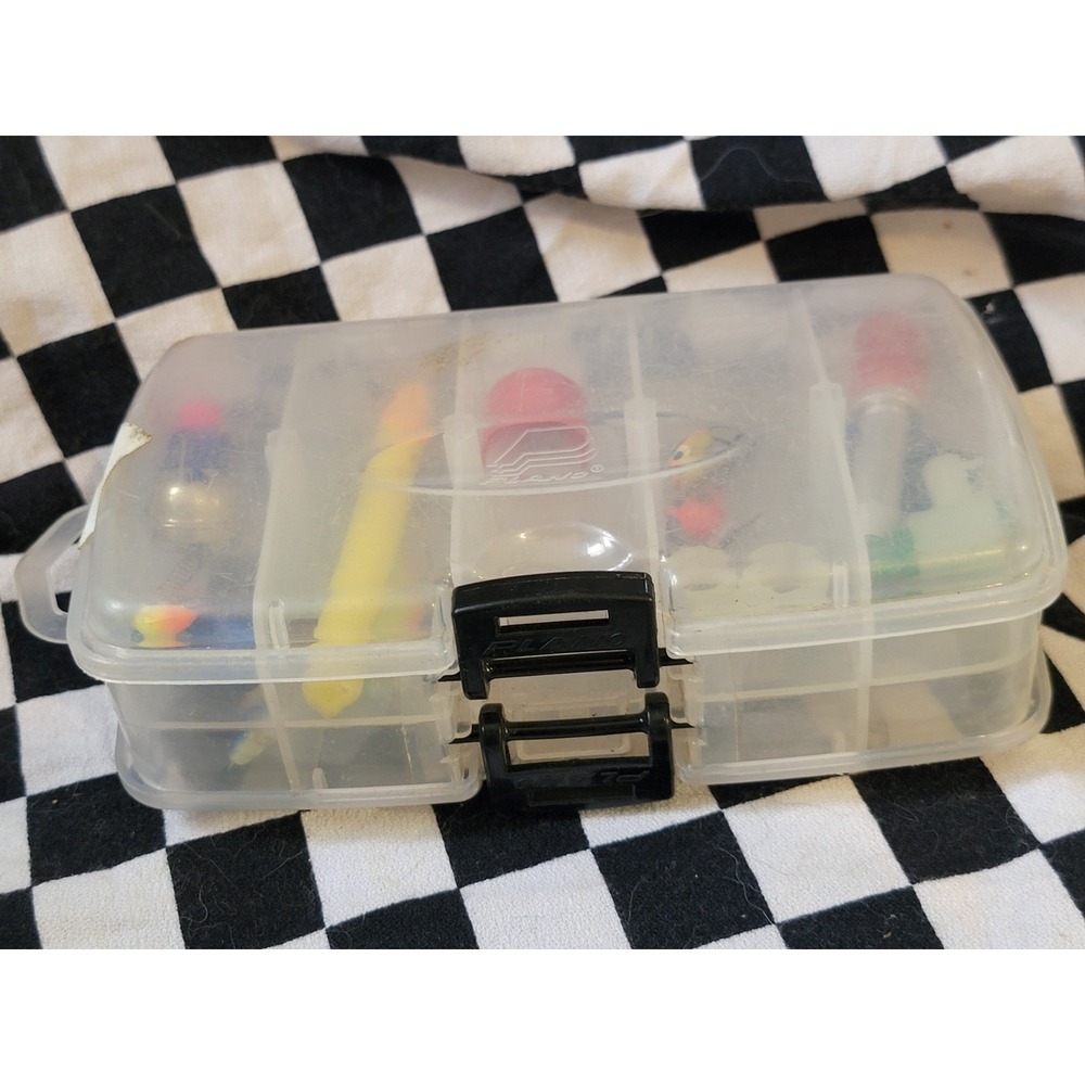 Fishing Tackle Box Lot – Lures, Jigs, Spinners & Accessories –‎ As Found...